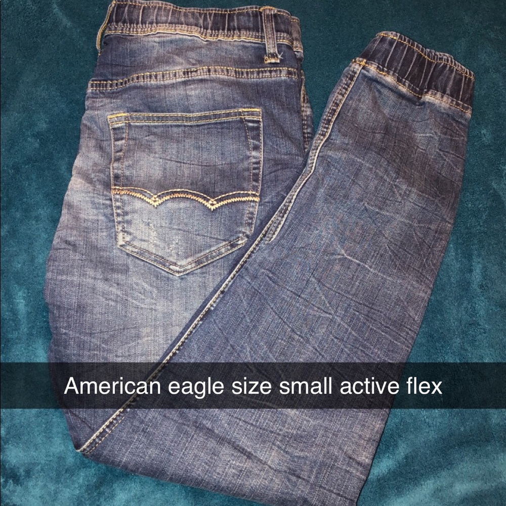 American eagle men jean joggers
